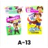 A-13 البطاقات الكبيرة كرتون ارقام لون وامسح