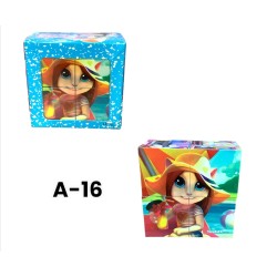 A-16 بازل مكعب 4 قطع بلاستيك 5*5