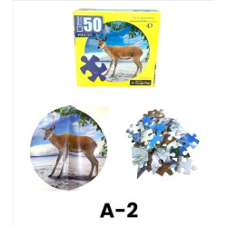 A-2 بازل دائري 50 قطعه كرتون A-2 بازل دائري 50 قطعه كرتون