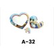 A-32 بازل بورد قلوب فوم 16*14