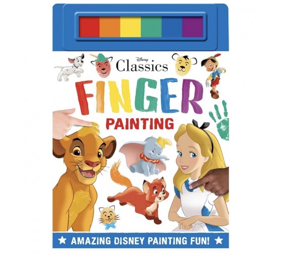 D-004 DISNEY CLASSICS FINGER PAINTING (PAPERBACK)