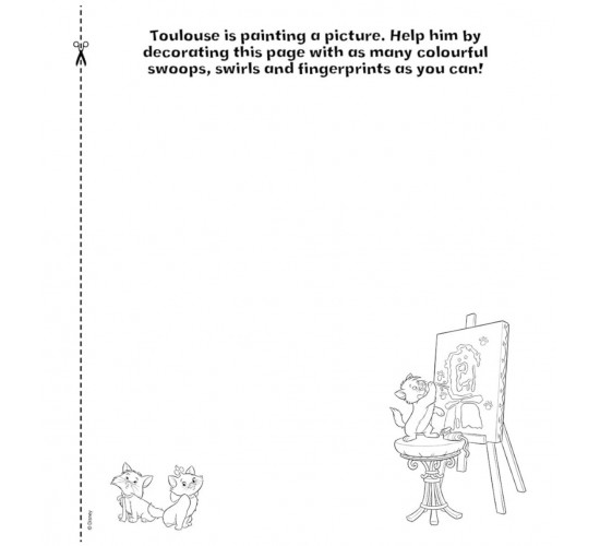 D-004 DISNEY CLASSICS FINGER PAINTING (PAPERBACK)