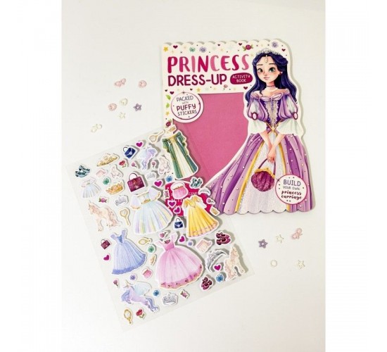 D-006 PRINCESS DRESS UP ACTIVITY BOOK