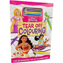 D-007 TEAR OFF COLOURING (PAPERBACK)