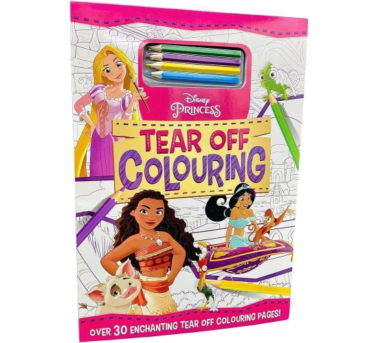 D-007 TEAR OFF COLOURING (PAPERBACK)