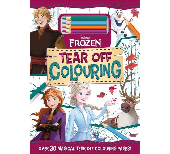D-007 TEAR OFF COLOURING (PAPERBACK)