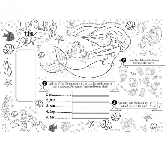 D-008 TEAR OFF COLOURING (WITH GAMES,PUZZLES)