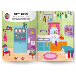 D-022 FAIRY DOLLS HOUSE STICKER BOOK
