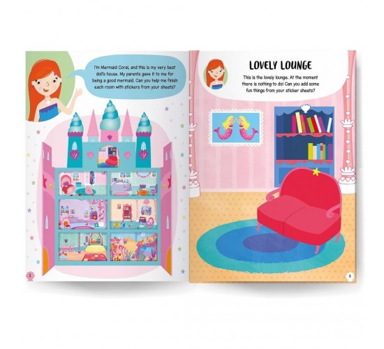 D-023 HOUSE STICKER BOOK