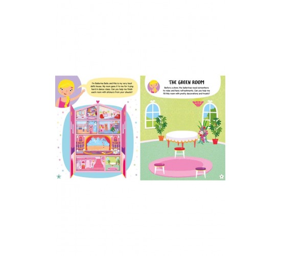 D-023 HOUSE STICKER BOOK