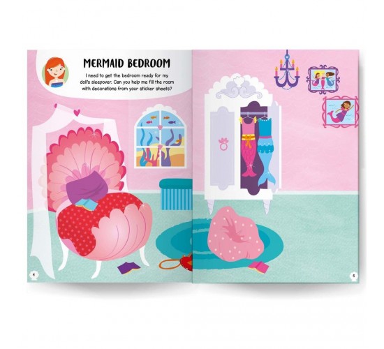 D-023 HOUSE STICKER BOOK