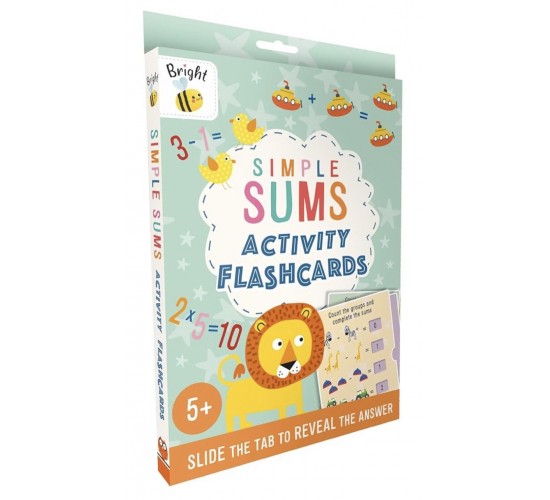 D-035 SIMPLE SUMS ACTIVITY FLASHCARDS