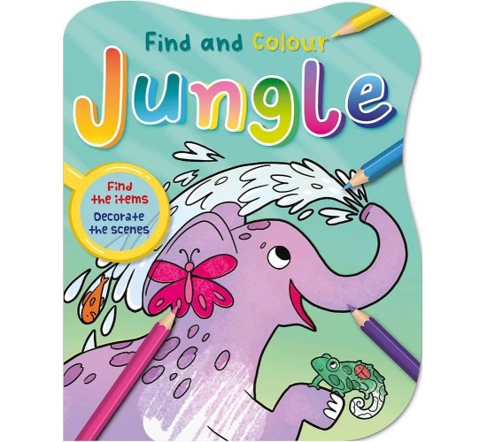 D-062 FIND AND COLOUR : JUNGLE