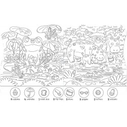 D-062 FIND AND COLOUR : JUNGLE D-062 FIND AND COLOUR : JUNGLE