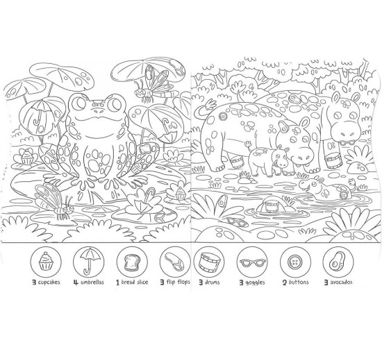 D-062 FIND AND COLOUR : JUNGLE