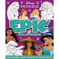 D-082 DISNEY PRINCESS EPIC COLOURING