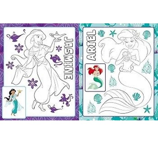 D-082 DISNEY PRINCESS EPIC COLOURING
