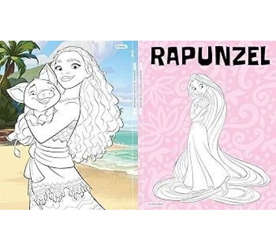 D-082 DISNEY PRINCESS EPIC COLOURING