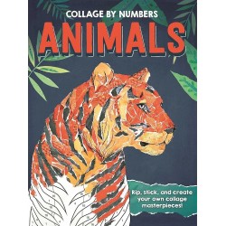 D-084 COLLAGE BY NUMBERS : ANIMALS