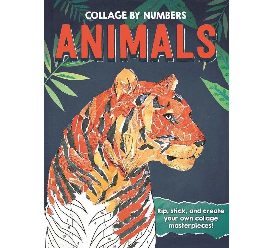 D-084 COLLAGE BY NUMBERS : ANIMALS