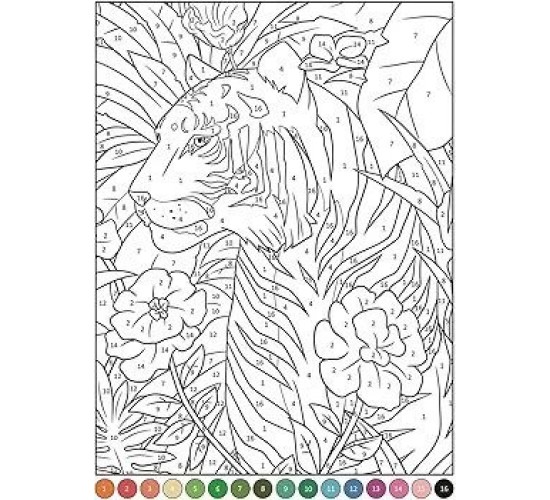 D-084 COLLAGE BY NUMBERS : ANIMALS