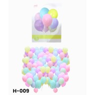 H-009 بالون ساده مشكل 5ق 