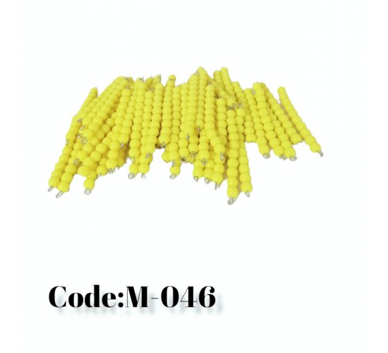 M-046 سلسلة خرز عشرات 