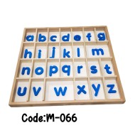M-066 صندوق الحروف مونتسوري 