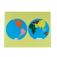 M-098 مونتسوري خريطة العالم 