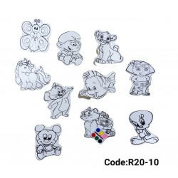 R20-10 فوم صغير تلوين R20-10 فوم صغير تلوين