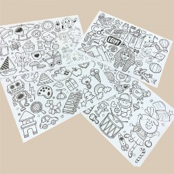 R20-19 تلوين كبير(8 رسومات)
