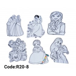 R20-8 فوم كبير تلوين 