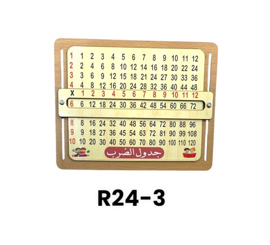 R24-3 جدول الضرب