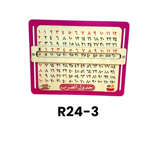 R24-3 جدول الضرب