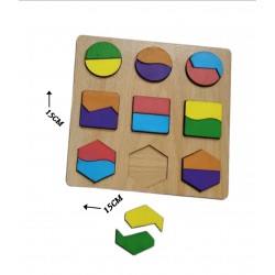 R27-2 بازل هندسي مربع 