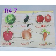 بازل مطابقة صغير خضار صور طبيعية R4-7