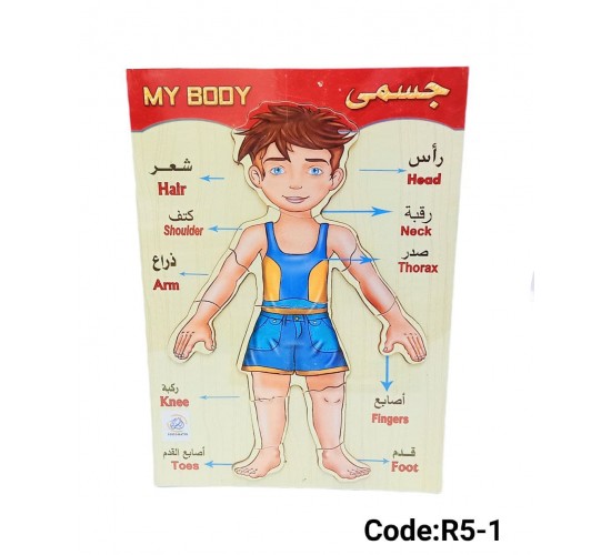 R5-1 بازل جسم ووجه كبير 