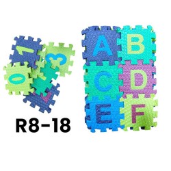 R8-18 حروف وارقام انجليزي فوم	