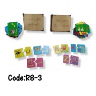 R8-3 فلاش كارد حروف 