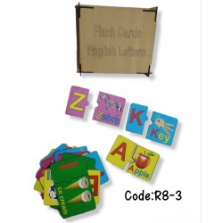 R8-3 فلاش كارد حروف 