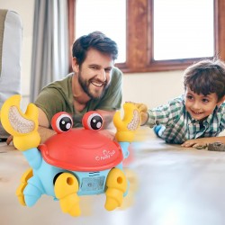 T-243 لعبة السلطعون المتحرك (Walking Crab – Funny Crab Toy)