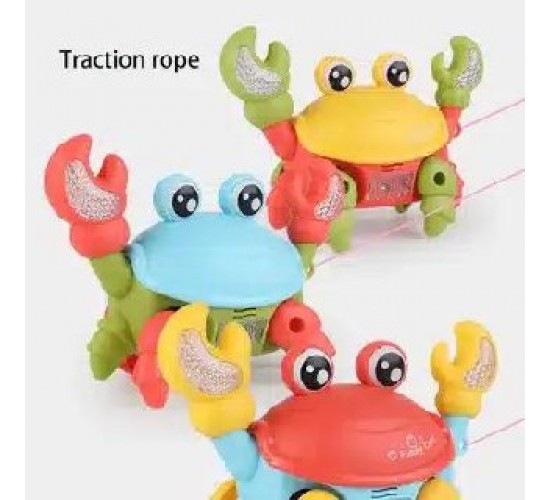 T-243 لعبة السلطعون المتحرك (Walking Crab – Funny Crab Toy)