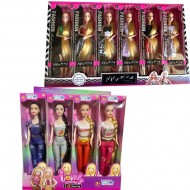 T-423 ستاند عروسة شعر او ضفائر 12 قطع