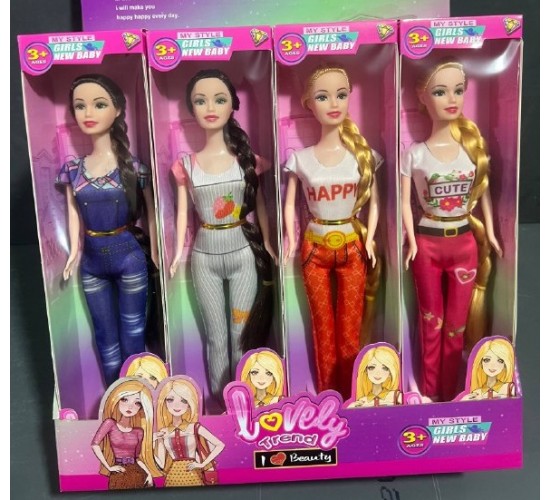 T-423 ستاند عروسة شعر او ضفائر 12 قطع