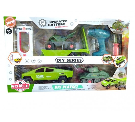 T-457 علبة عربية تيسلا مقطورة فك و تركيب  22/076