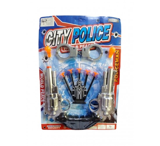 T-512 مسدس ألعاب مع صفاره كارت 2  01/287