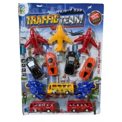 T-513 كارت عربيات مع طيارات 772/9