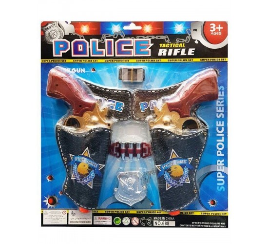 T-514 مسدس ألعاب كاوبوي 2 كارت 22/207 6880 