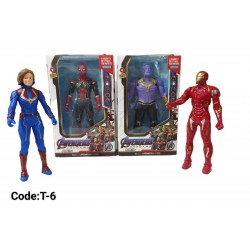 T-6 شخصيات افنجرز صغيرة 