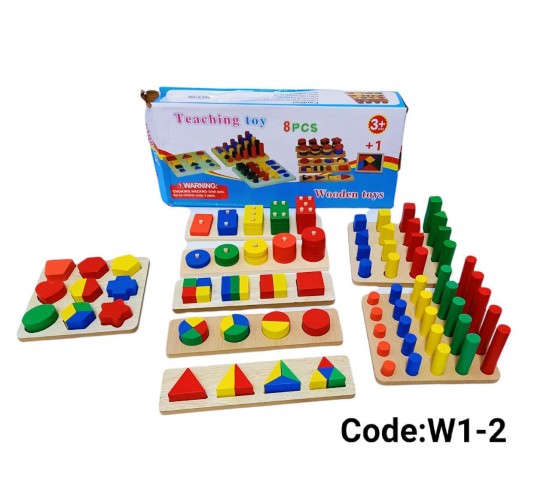 W1-2 حقيبة مونتسوري 8 قطع W1-2 حقيبة مونتسوري 8 قطع